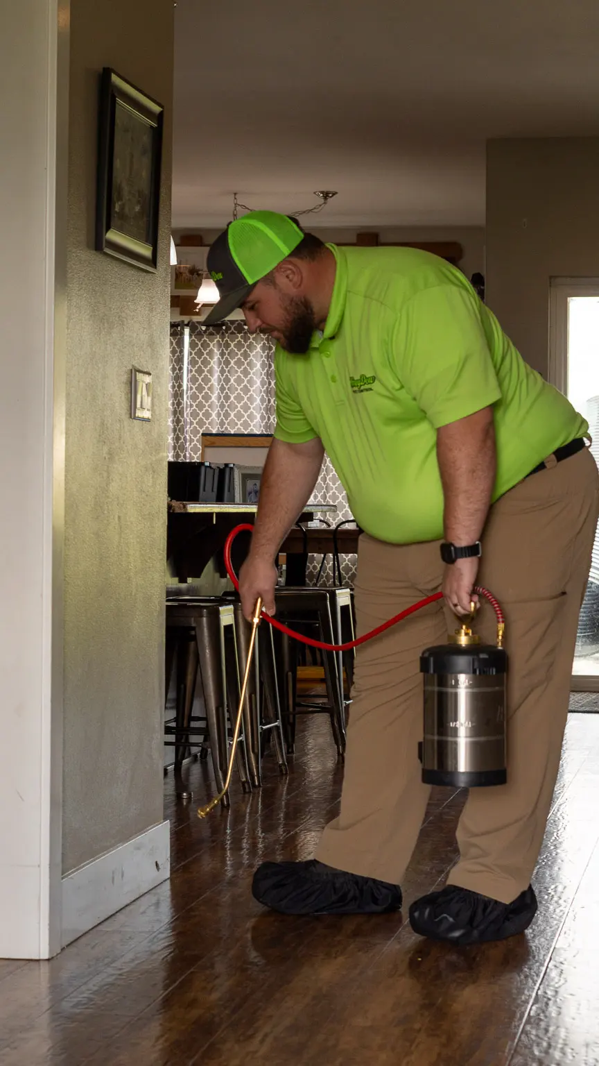 HoneyDew pest control equipment ready for a service visit.